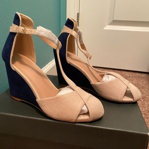 Brand new wedge heels